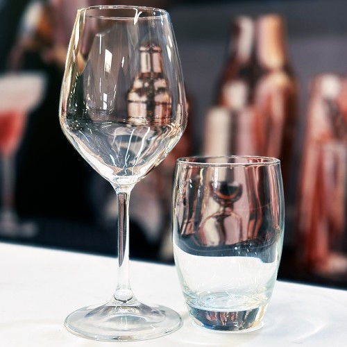 Offer Pair white wine Divino goblet + Essenza glass
